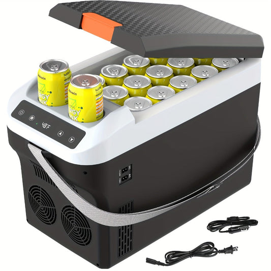 Portable Car Cooler and Warmer, 23 or 31 Quart with 12V/24V DC & 120V AC Power