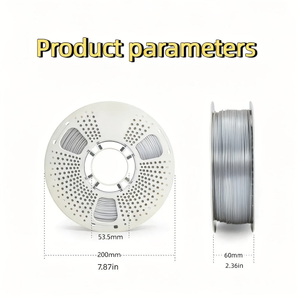 PETG Filament 1.75mm 1kg Vacuum Packed – High Toughness Smooth Printing 3D Printer Filament 2.2lb ±0.03mm | Waterproof Heat-Resistant PETG Spool for Hobbyists Beginners FDM Printers