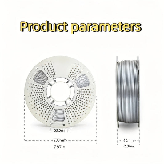 PETG Filament 1.75mm 1kg Vacuum Packed – High Toughness Smooth Printing 3D Printer Filament 2.2lb ±0.03mm | Waterproof Heat-Resistant PETG Spool for Hobbyists Beginners FDM Printers