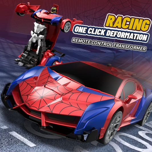 1:18 Transforming RC Car Robot with 360° Drift, Two Racing Styles