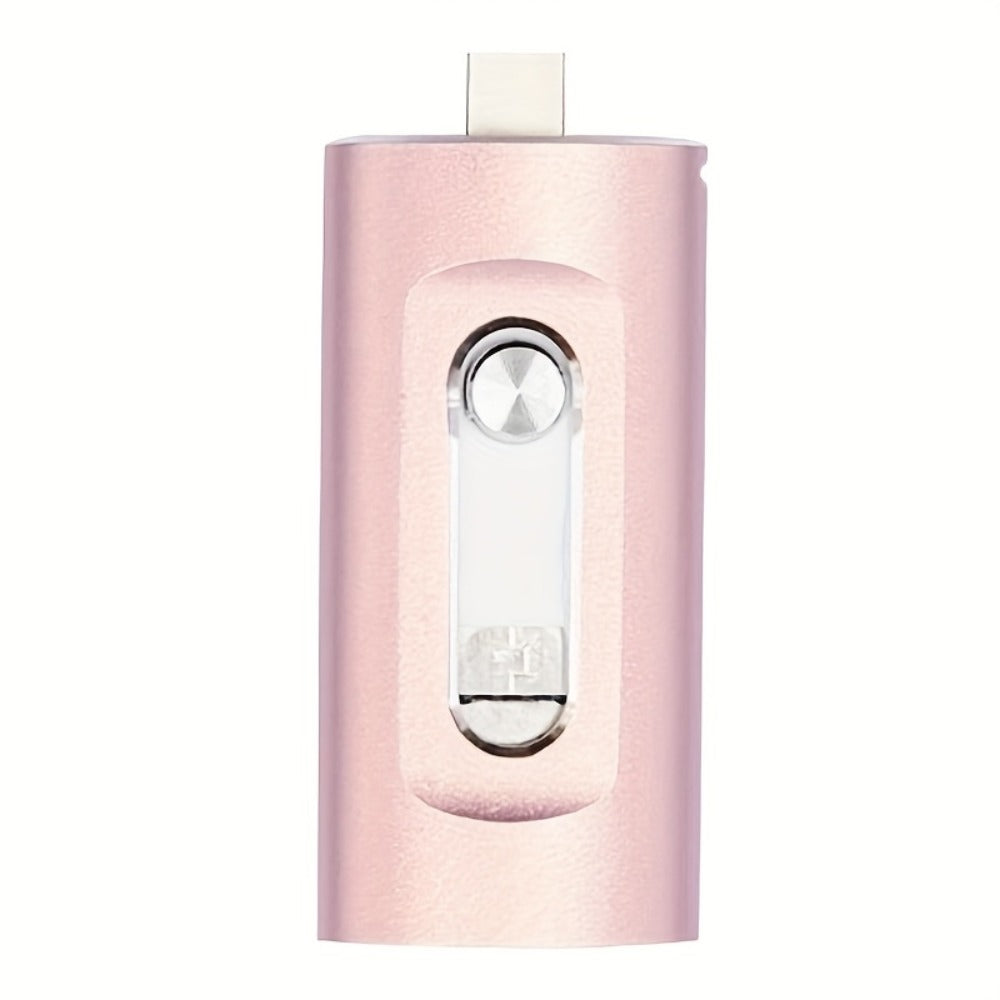 4-in-1 USB 3.0 Flash Drive 128GB 256GB for iPhone, Android, USB-C & PC – Ultra-Fast Data Transfer Thumb Drive Photo Stick Memory Stick with Lightning, Type-C, USB-A & Micro USB Ports