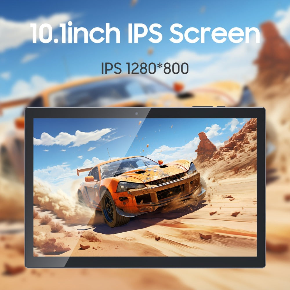 PEICHENG Android 15 Tablet 10 Inch, 17GB RAM (6GB+11GB) 128GB ROM 1TB Expand, WiFi 6 Dual Band, IPS Touch Screen, Quad Core, Stylus Pen Included, Tablet PC for Study Gaming Streaming
