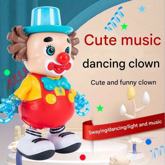 Dancing Clown Toy Doll with Swinging Motion, Lights and Music