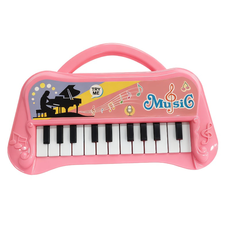 Kids Mini Piano Keyboard with 13 Keys, Electronic Music Toy in Four Colors