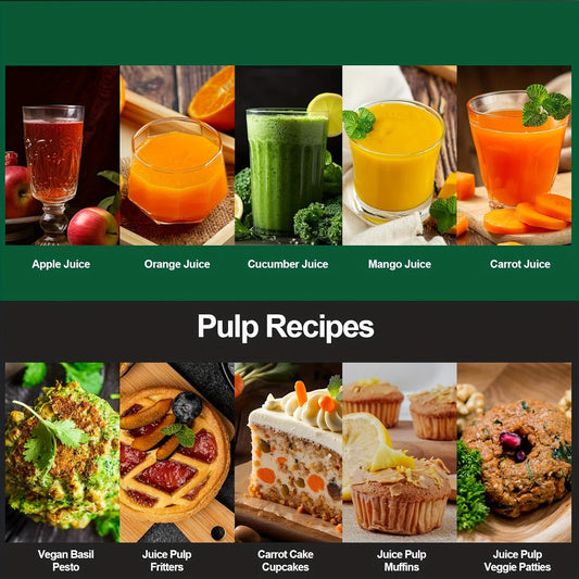 Centrifugal Juicer with 3-Inch Feed Chute, 3 Speeds and Detachable Parts