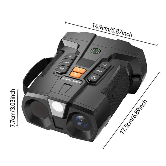 Night Vision Binoculars with 4K Imaging, 4.5-Inch Screen & 5000mAh Battery