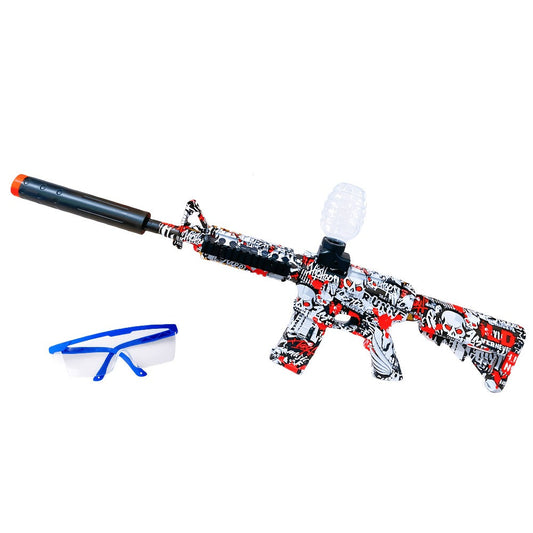 Fully Automatic Electric Gel Blaster with Rechargeable Power and ABS Build