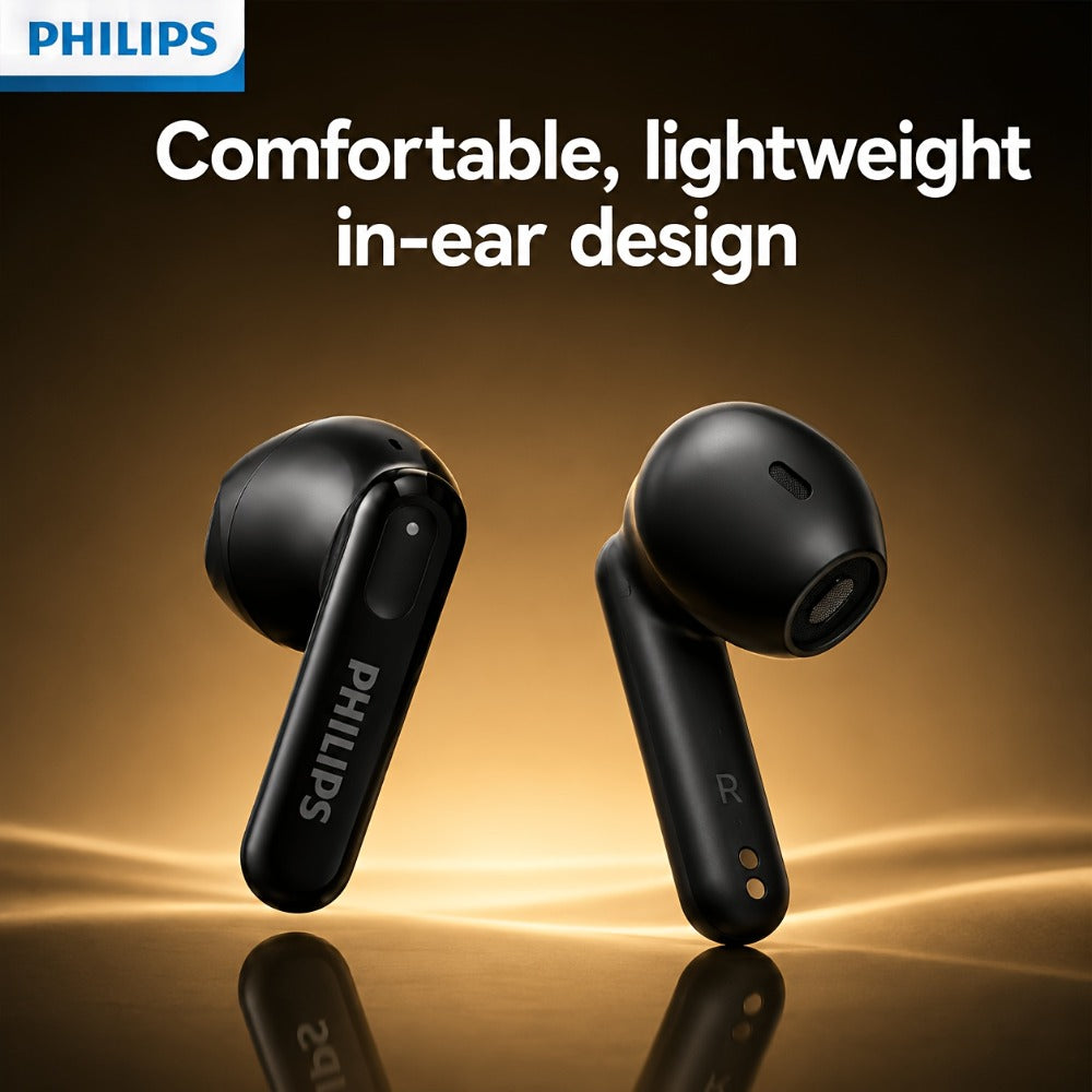 Mini Sport Wireless Earbuds Noise Canceling Stereo Bluetooth Headphones Comfortable Fit for Android iOS Running Gym Commuting Hands-Free Calls