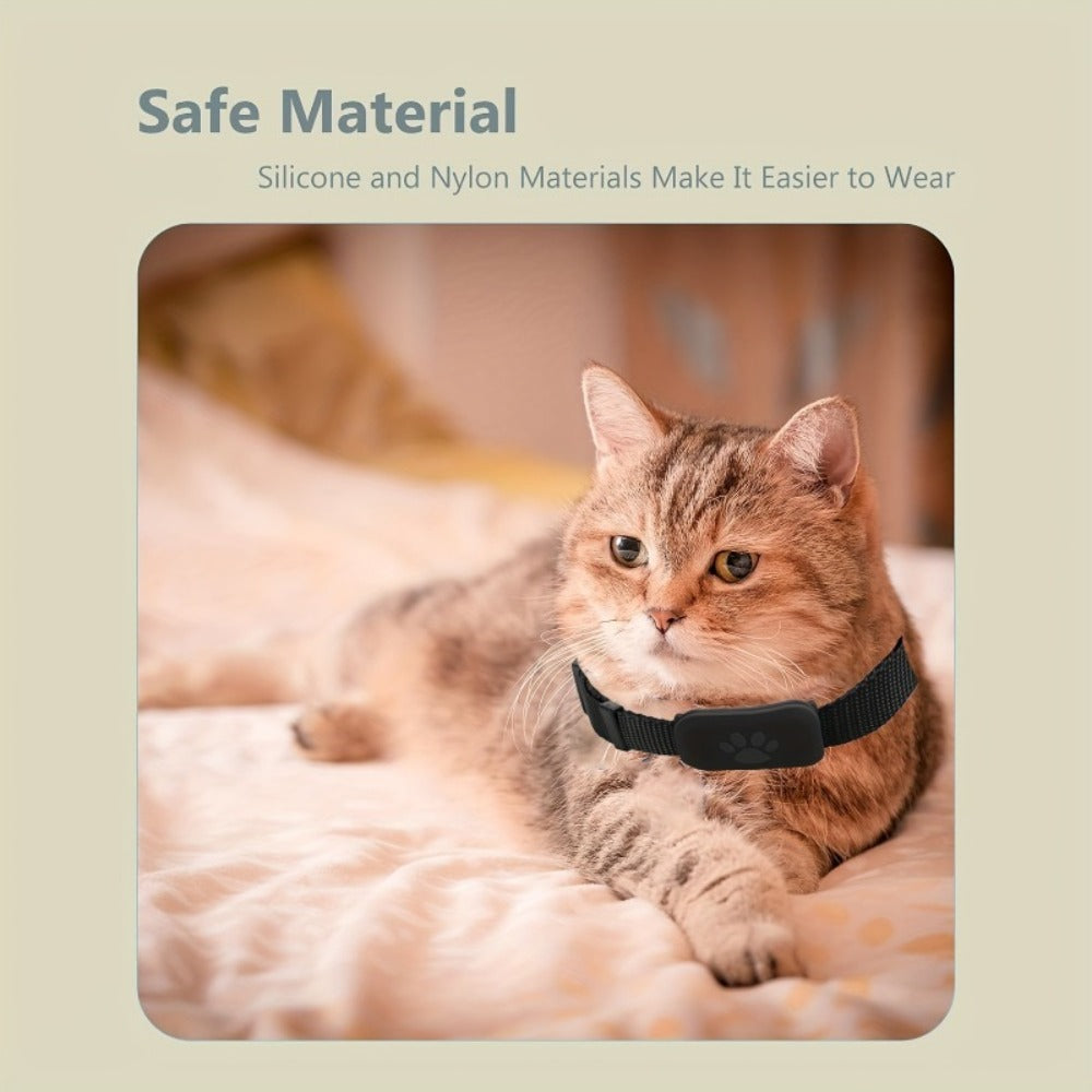 Pet GPS Tracking Collar Dual-System Smart Positioning – Anti-Lost Adjustable Collar Tracker for Cats Dogs & Puppies, Real-Time Location, Lightweight & Durable Design