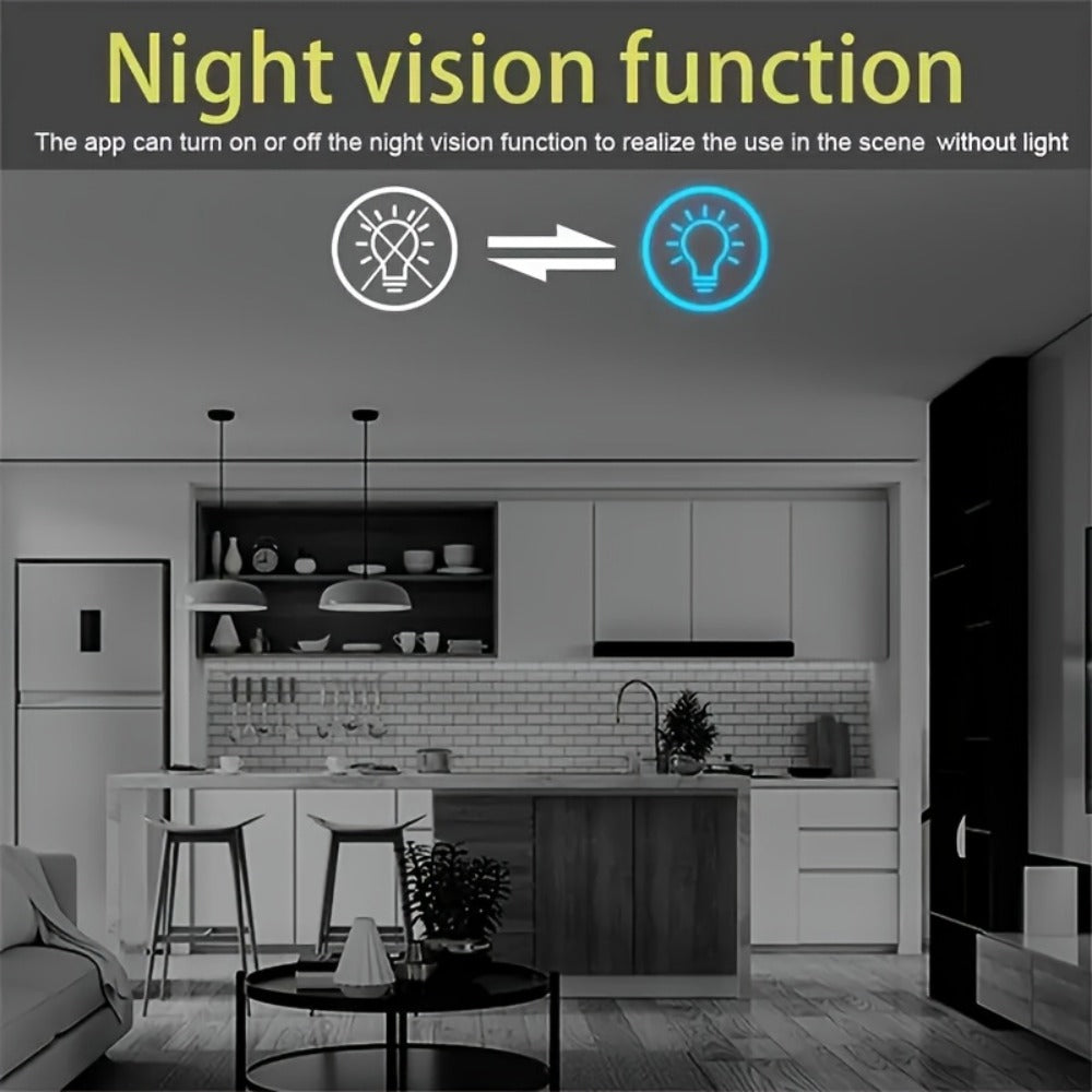 4-Pack 1296P Indoor Security Camera X5, Dual Band 5GHz/2.4GHz WiFi, 360° Rotation, Night Vision, Smart Motion Detection, Two-Way Audio, App Control – Home & Office Surveillance System