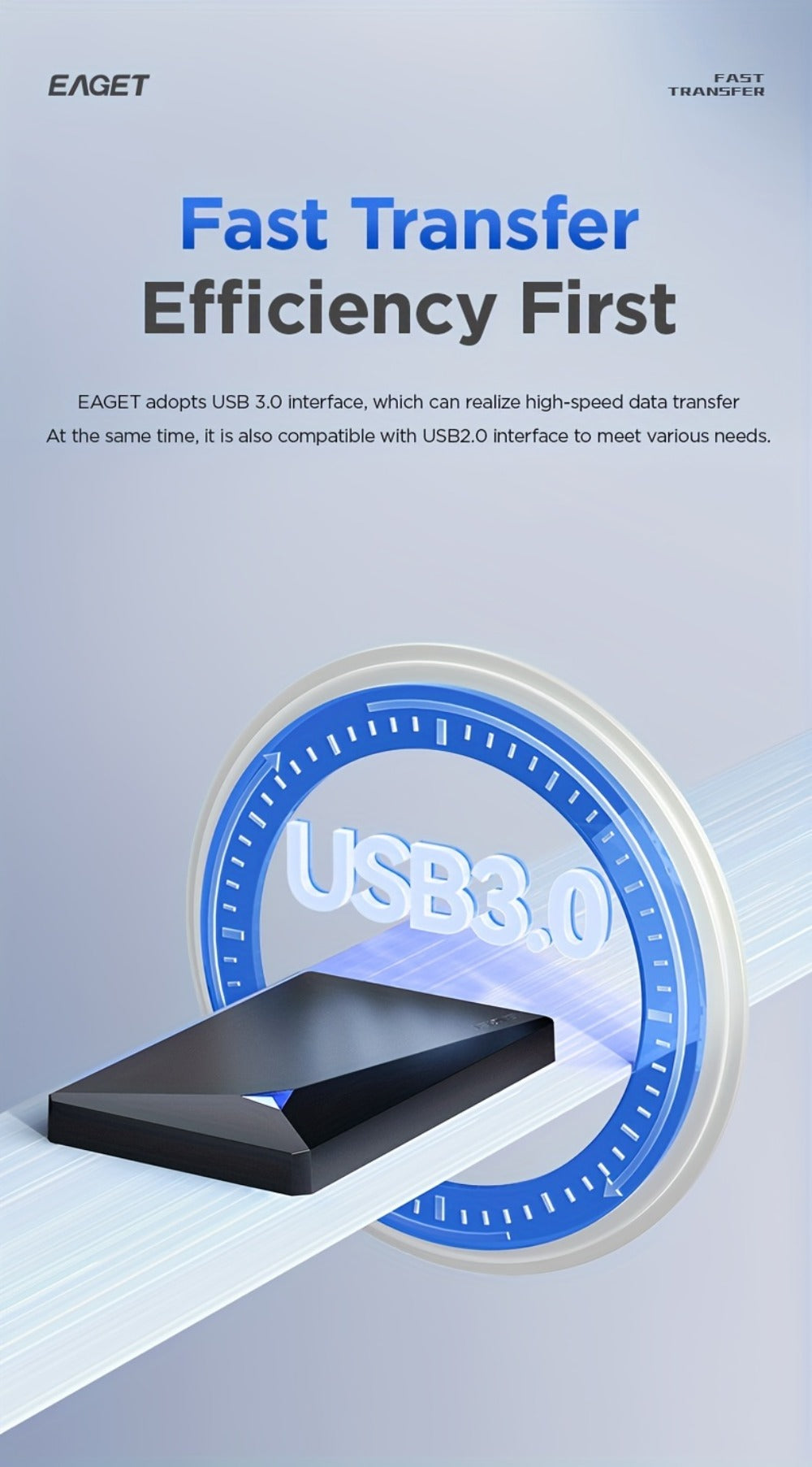 UASP NTFS Plug & Play External Hard Drive 250GB 320GB USB 3.0 Pre-Formatted Portable HDD High-Speed Mobile Storage for PC Laptop PS4 PS5 Xbox – Compact Bus-Powered No Driver Needed
