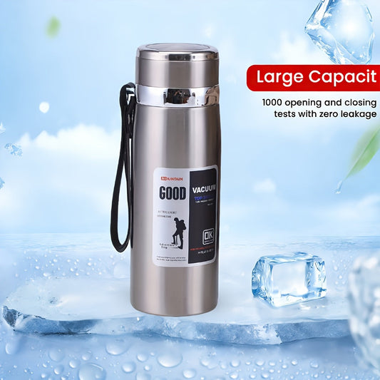 Insulated Water Bottle, 1000ml 316 Stainless Steel with Wide Mouth