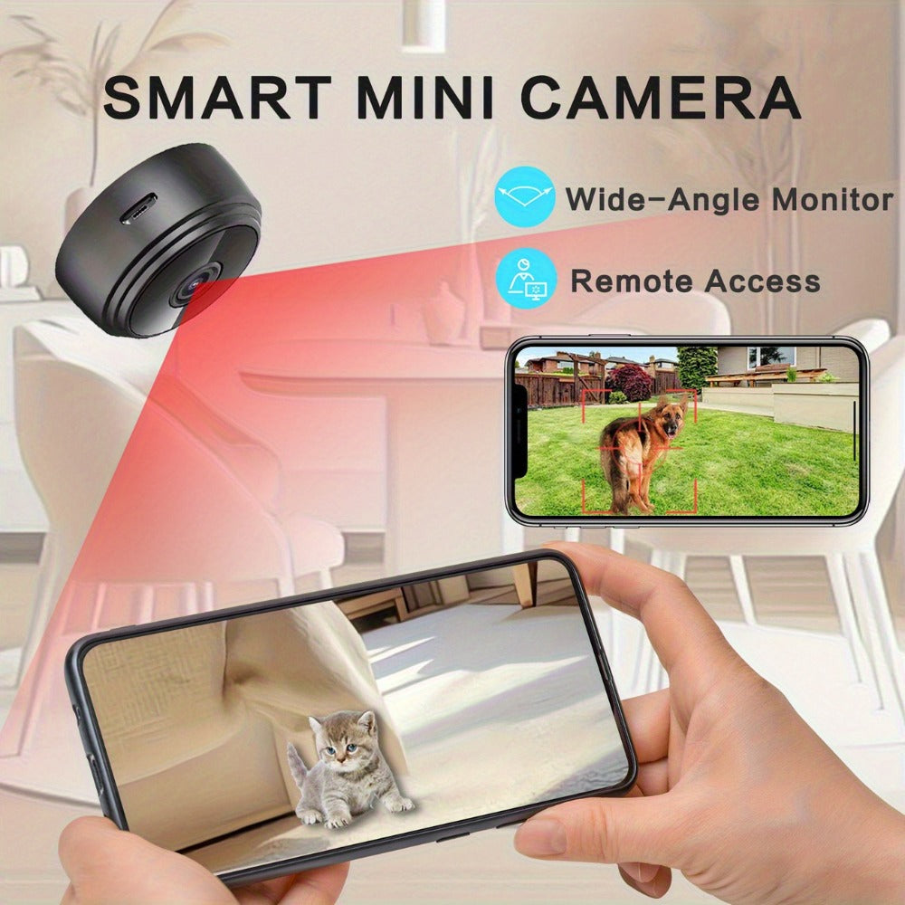 Wide-Angle Security Camera 1080P Rechargeable Battery, Multi-Pack 2/4/5/9/12 Options, Dual-Band 2.4G/5G WiFi, USB Charging, Remote Wireless Monitoring – Scalable Home Surveillance System