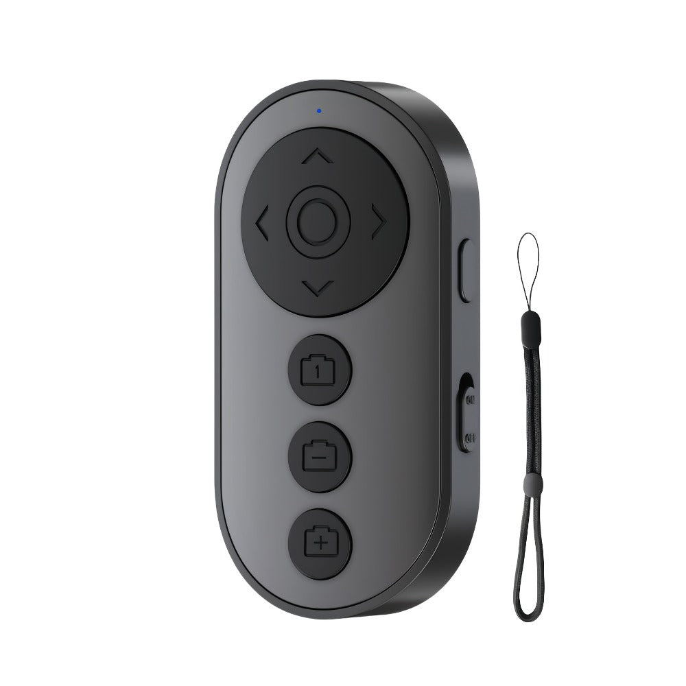 Bluetooth Scrolling Remote Control for TikTok, Page Turner for Kindle App & E-Books, Camera Shutter Clicker – Wireless Phone Remote for iPhone, Android & iPad Video, Reading & Selfies