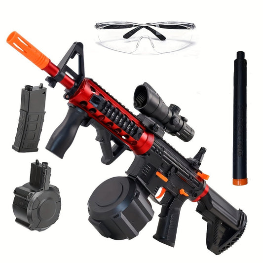 Electric Splash Ball Toy Gun, USB-Rechargeable ABS Outdoor Blaster