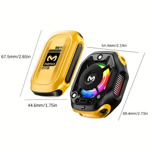 Magnetic Phone Cooler with RGB Lighting, Temperature Display and USB-C Power