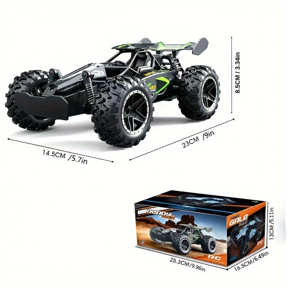RC SUV Car 1:18 Scale 2.4GHz Remote Control Off-Road Vehicle, 15 KM/H, USB Rechargeable