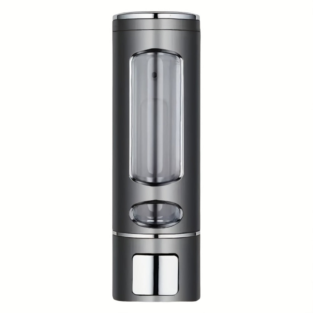 Wall-Mounted Soap Dispenser 53oz Large Capacity – No-Drill Manual Press Pump for Shower Gel Shampoo Lotion Bathroom Kitchen