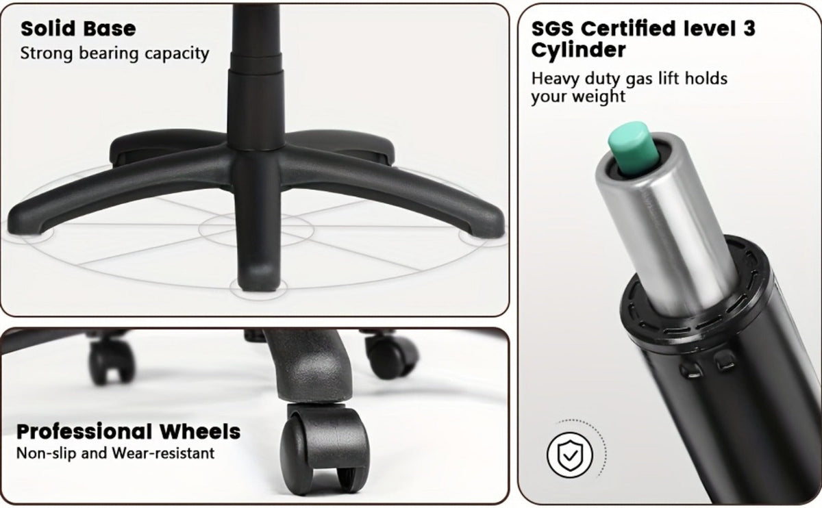 Big and Tall Tall Office Chair with High Back for Home Office detail image - detail view 15