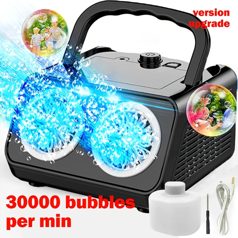 Bubble Machine shown in the Black option