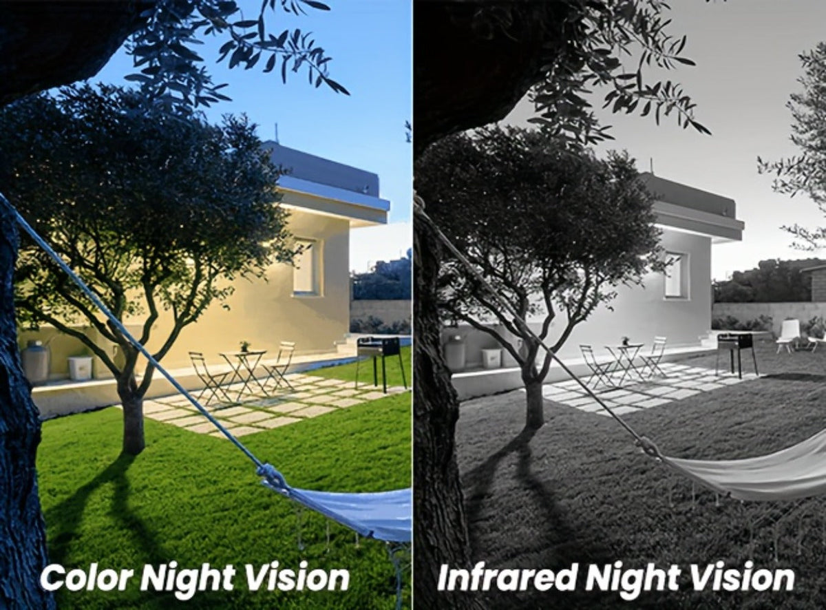 Wansview 2K Solar Outdoor Security Camera, Alexa & Google Home Compatible, Dual Night Vision Color & IR, PIR AI Human Body Detection, IP65 Weatherproof, SD & Cloud Storage – Wire-Free Smart CCTV