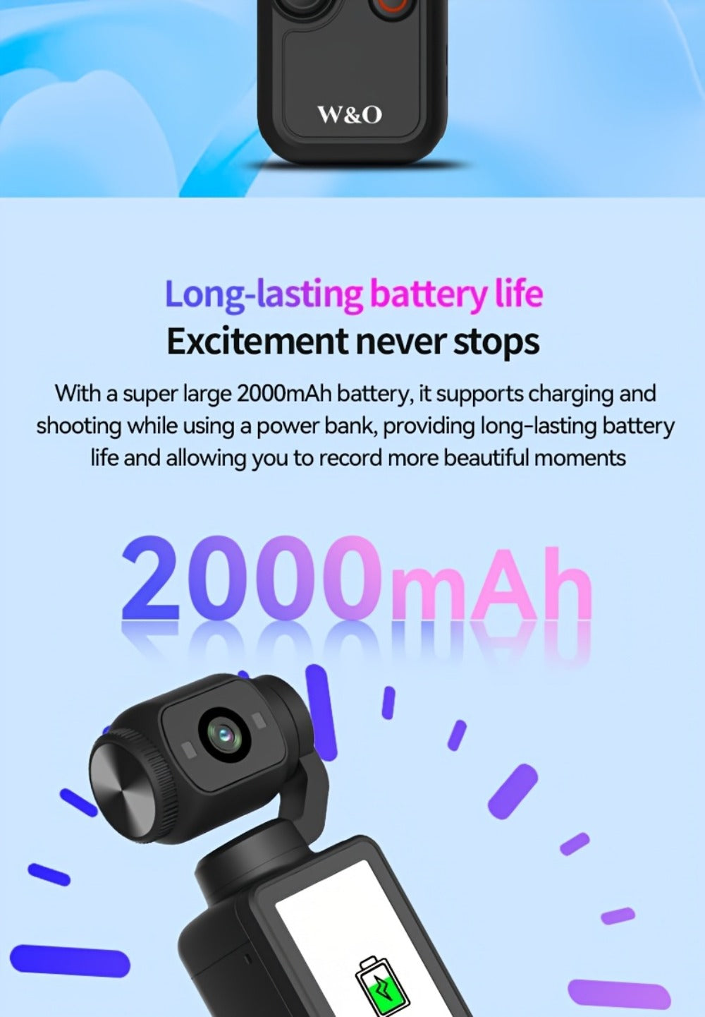 UHD Pocket Camera with 180° Rotating 1.9" Screen, 2000mAh Battery, Webcam Function, USB-C Charging, 32GB Memory Card Included, Mini Compact Camera for Outdoor Sports Cycling Travel Vlogging