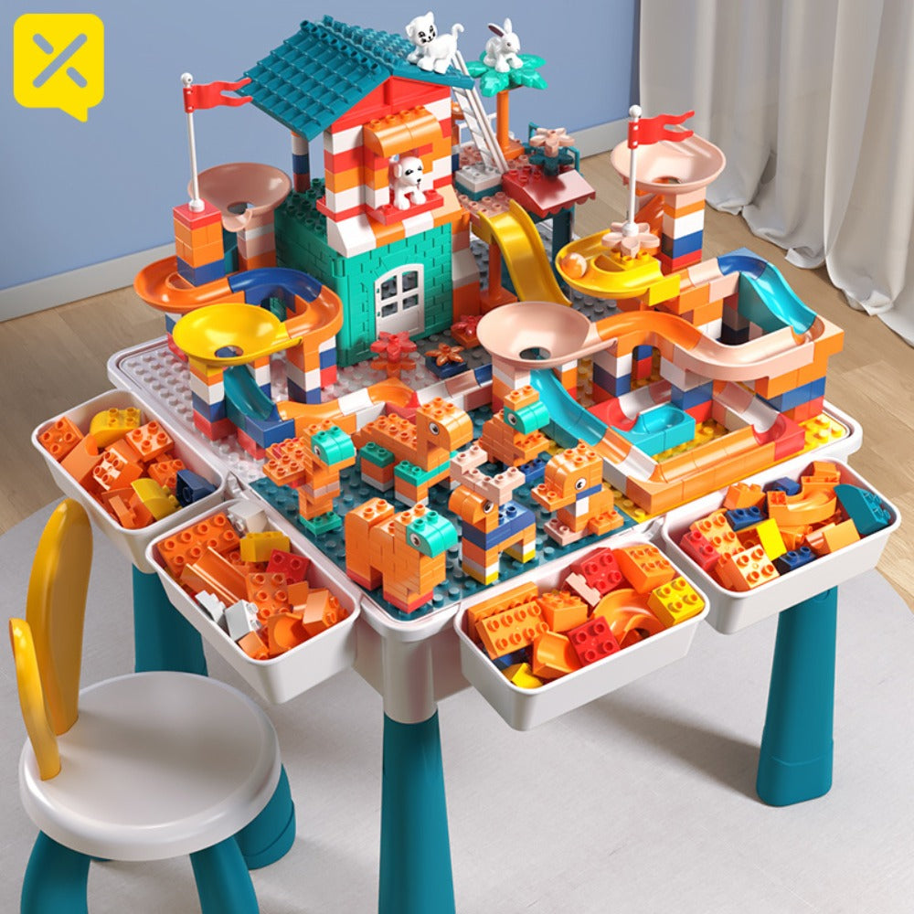 Kids Building Block Activity Table, Include Blocks or New Style 2