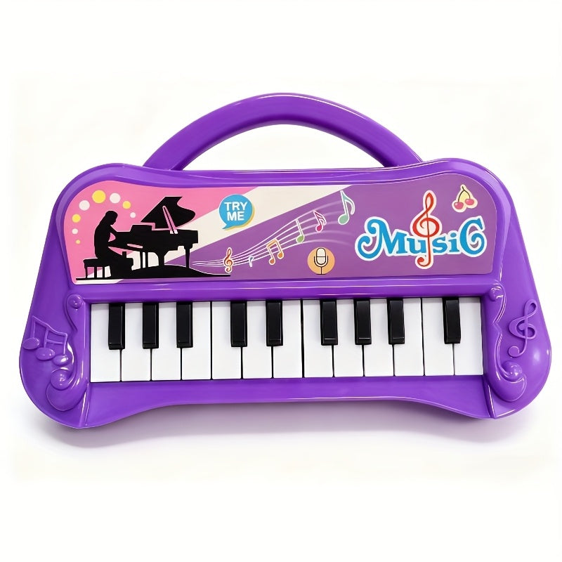 Kids Mini Piano Keyboard with 13 Keys, Electronic Music Toy in Four Colors