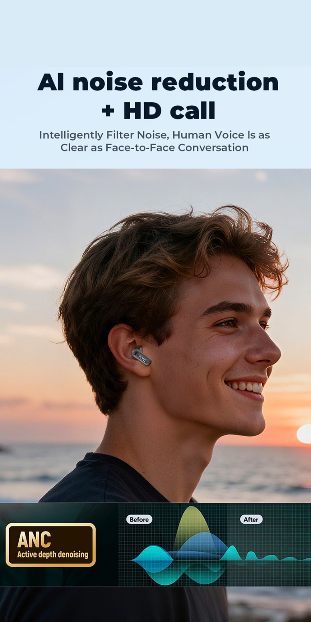 AI Translation Earbuds 136 Languages Real-Time Bidirectional Translation LDAC HD Sound True Wireless Bluetooth for Business Travel Meetings International Use