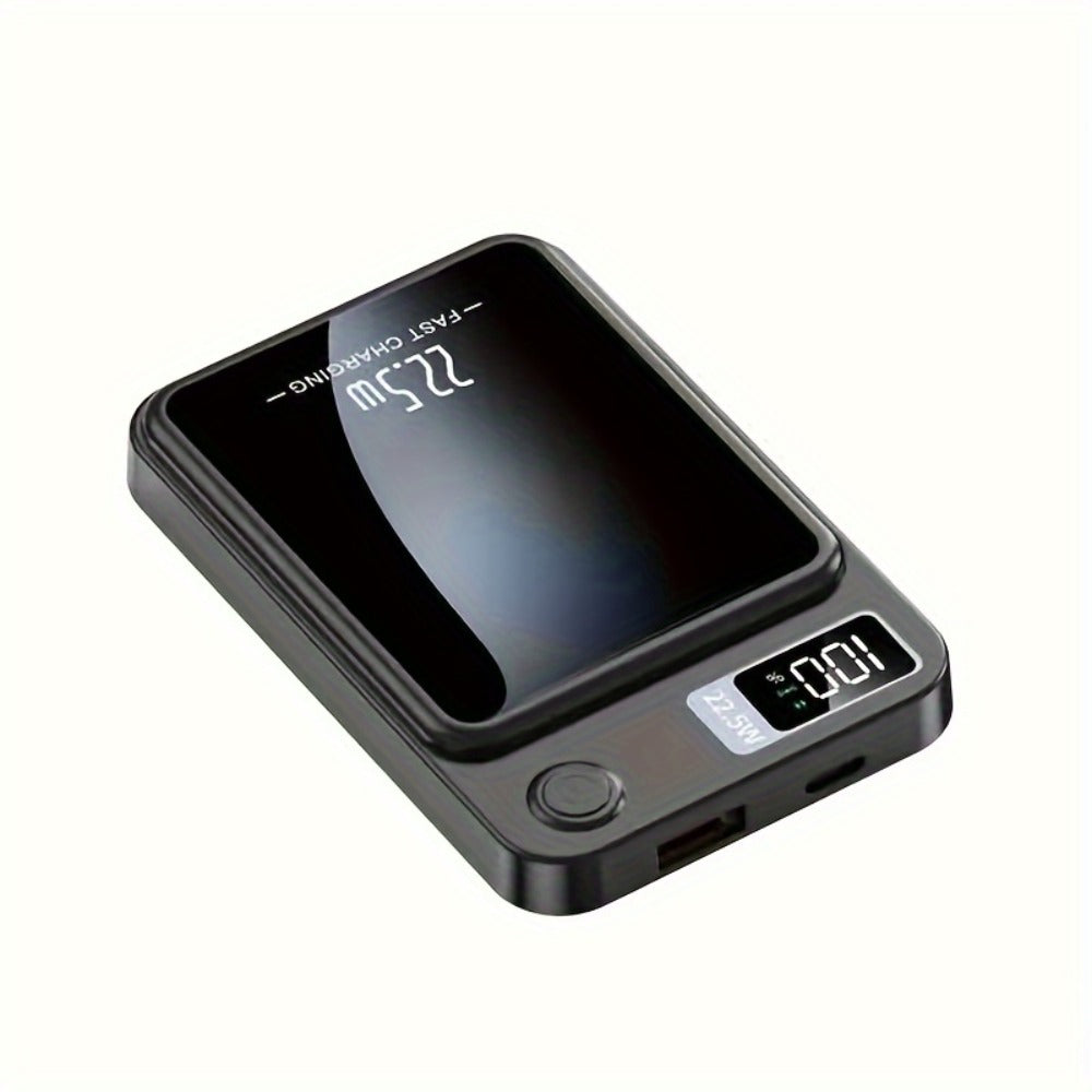 Magnetic Power Bank 10000mAh MagSafe Compatible Wireless Portable Charger PD20W 22.5W Fast Charging LED Digital Display USB-C iPhone 15 14 13 12 Android 4 Colors