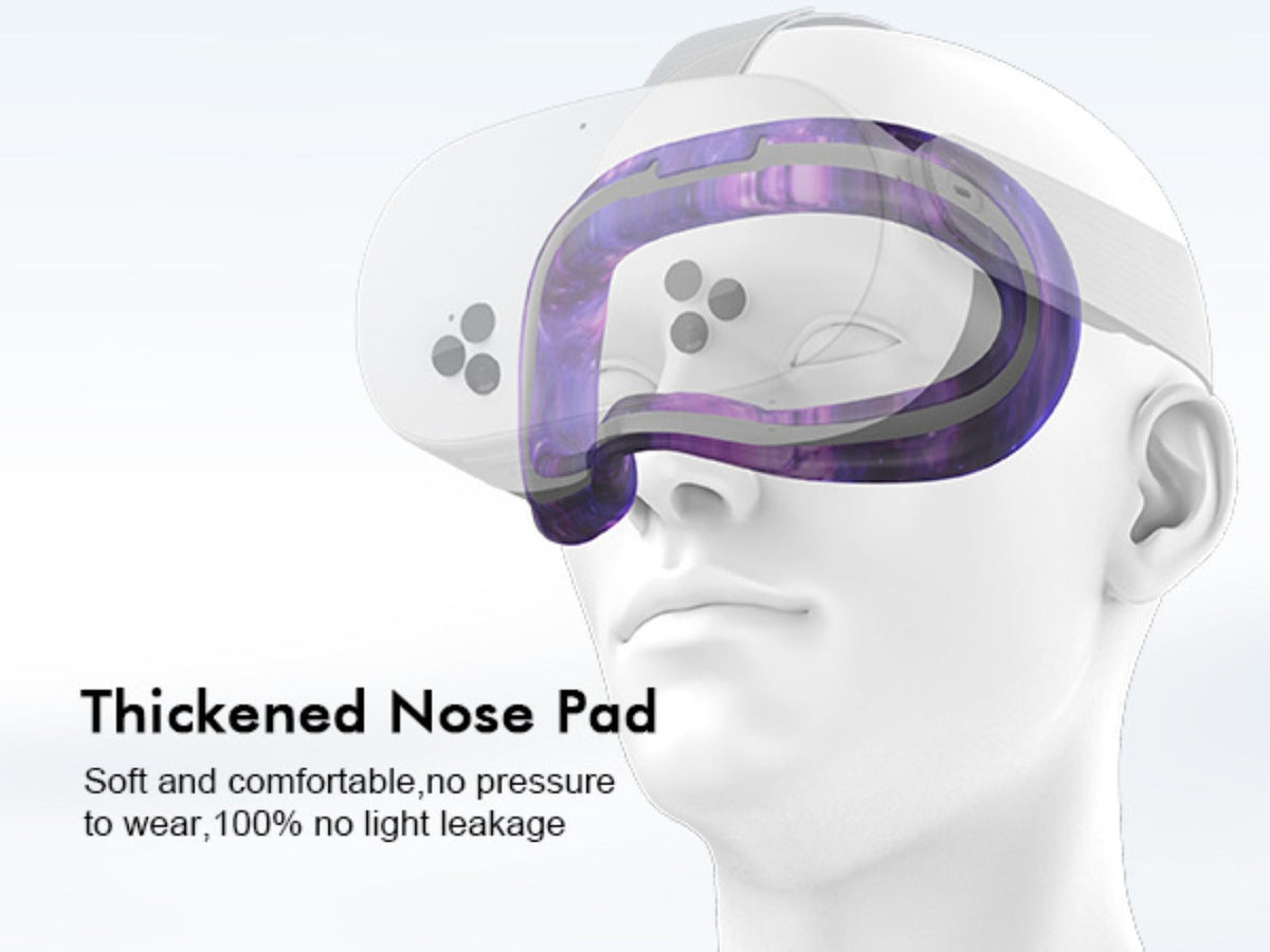 Meta Quest 3S Silicone Cover Set - VR Face Cover Shell Controller Grip Case Camera Lens Protector Full Protection Accessories Kit for Meta Quest 3S