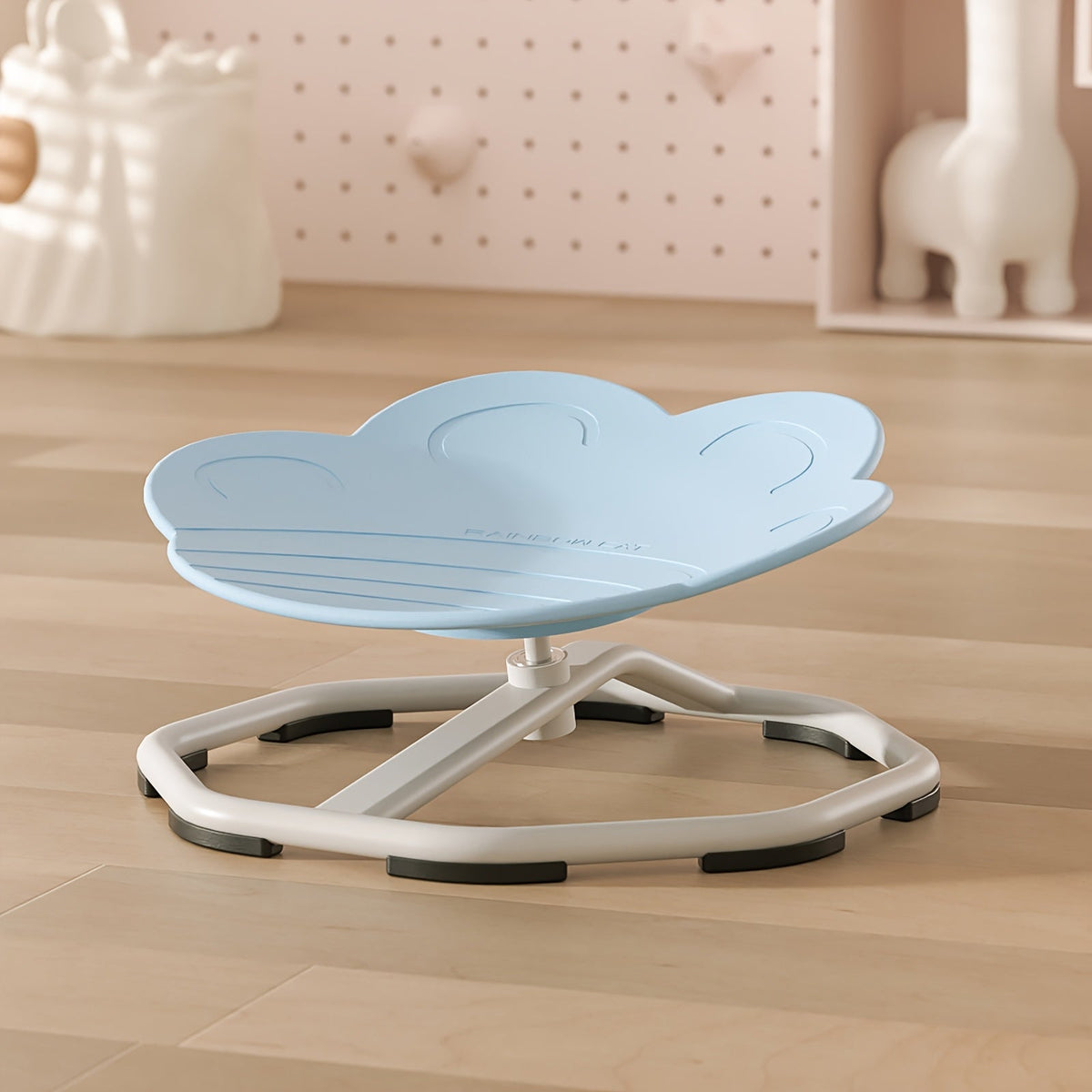 Sensory Spinning Chair for Kids with Autism & ADHD, Ages 3-18, 220LBS Capacity Swivel Sit and Spin Chair to Improve Focus & Body Balance, Calming Sensory Toy for Teens, Indoor Outdoor No Assembly