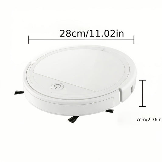 Robot Vacuum Cleaner with 2000Pa Suction & 150-Minute Runtime, Black or White