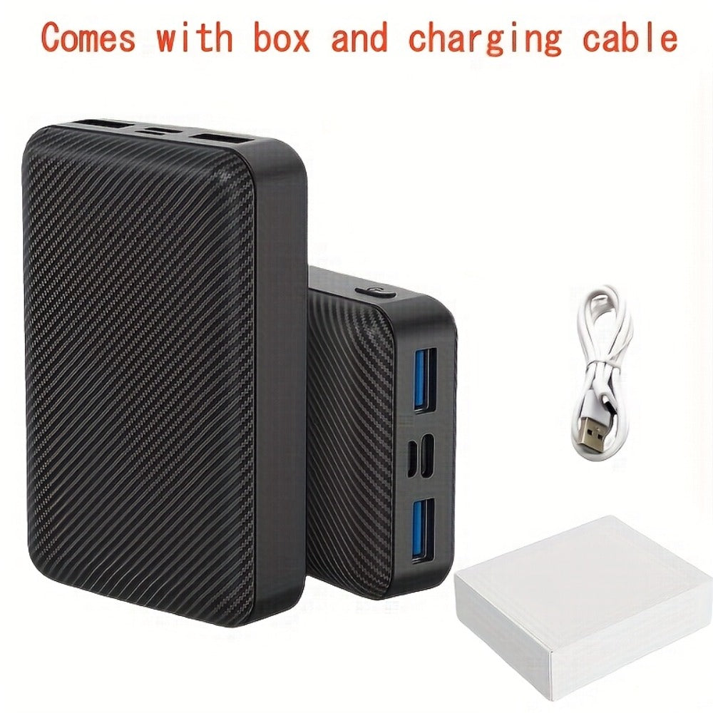 20000mAh Power Bank for Heated Vest Jacket Gloves Scarf Socks – 5V 3A Fast Charging USB Battery Pack, Portable Rechargeable Power Supply for Electric Heated Clothing & Winter Outdoor Gear