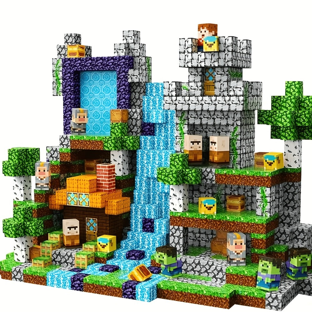 Magnetic Tiles Building Set, 100 or 210 Pieces for Ages 3+