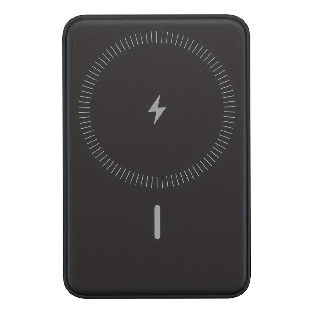 Travel Magnetic Wireless Power Bank 5000mAh 15W Fast Charging – Slim MagSafe-Compatible Portable Charger for iPhone 16 15 14 13 12 Pro Max Plus, Business & Emergency Battery Pack for On-the-Go Use
