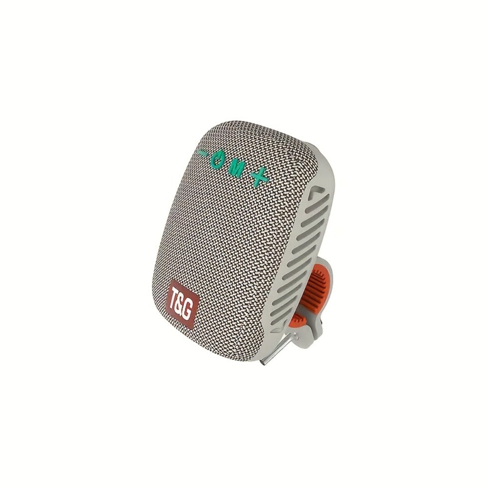 T&G 392 IPX5 Waterproof Cycling Bluetooth Speaker – Compact Outdoor Wireless Speaker with TWS Stereo, FM Radio, TF Card & USB Drive Support, Type-C Charging, Compatible with Phone & Tablet
