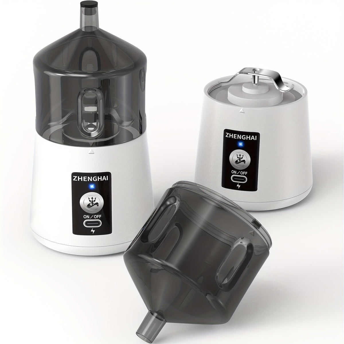 Electric Herb Grinder 150W USB-C Rechargeable - Dual Mode Pulse & Auto, Fast Grinding Dry Spices & Herbs, Compact Portable with Cleaning Brush | 6 Colors