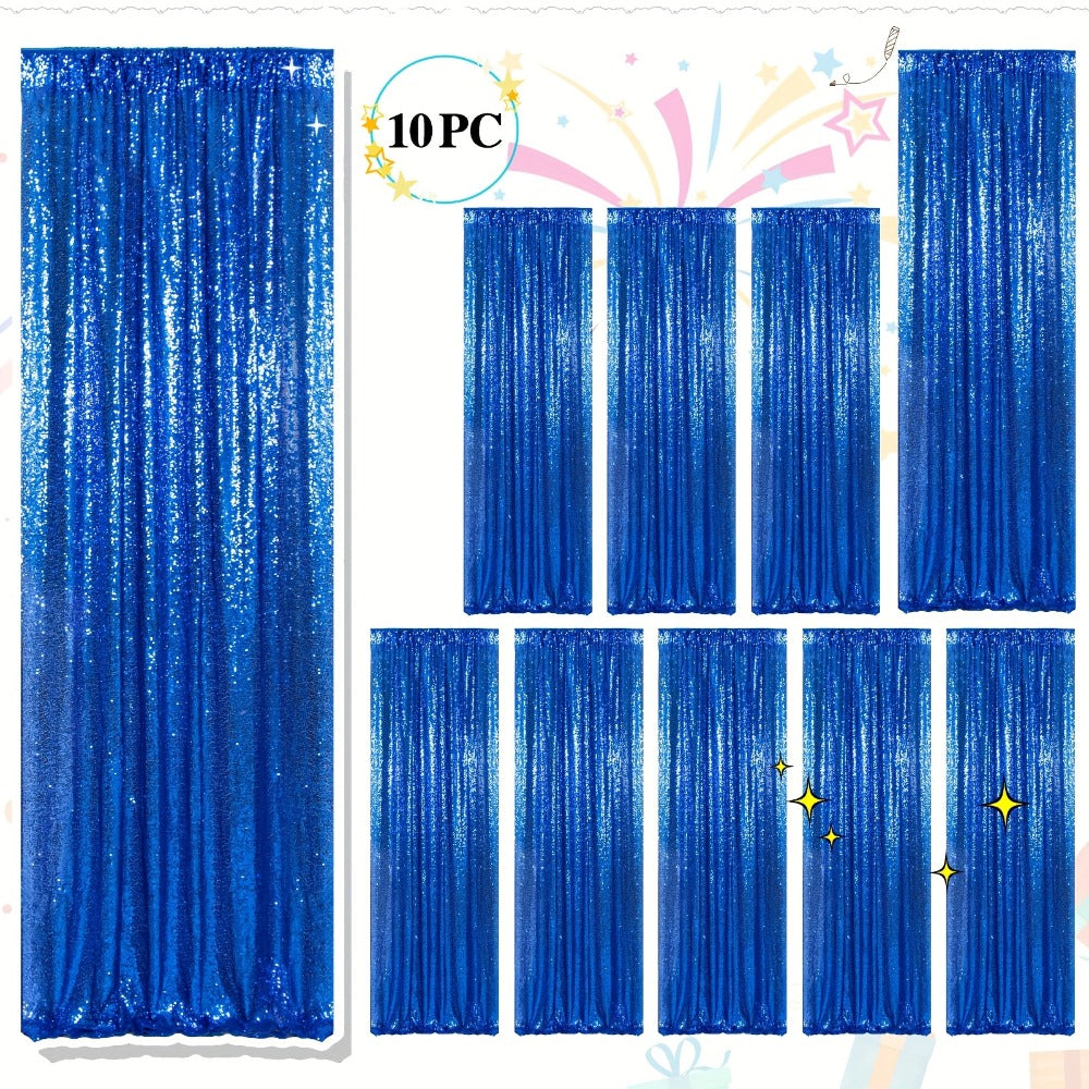 Sequin Backdrop Curtains 2FTx8FT Glitter Photography Background Panels for Party Wedding Birthday Stage Decoration Gold Yellow Shimmer Curtain Set 4 6 10 Panels Available