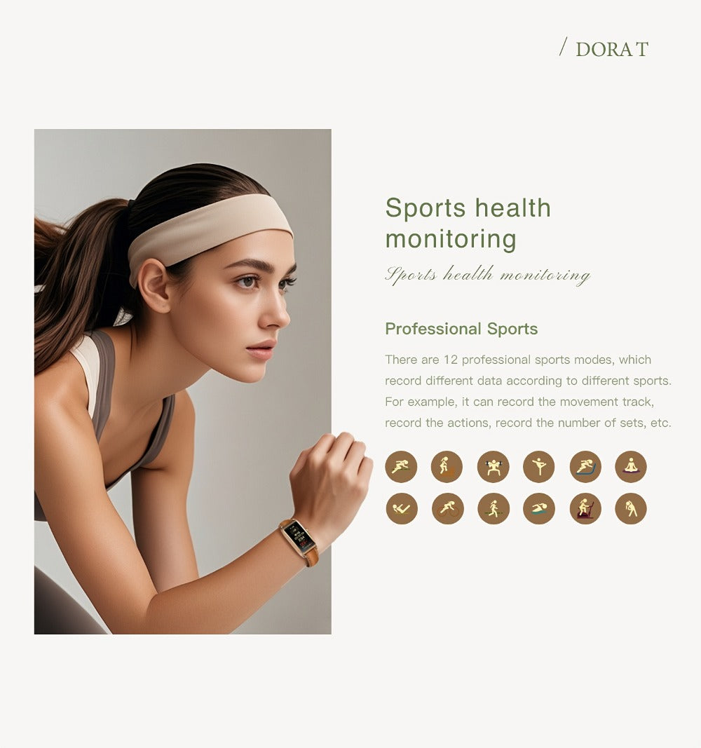 AMOLED Smartwatch for Women 1.13 Inch Zinc Alloy Fashion Watch 30-Day Battery Menstrual Cycle Tracking Sleep Stress Body Temperature Heart Rate Waterproof 12 Sport Modes Health Monitor Gift Blue Black Red Brown Pink