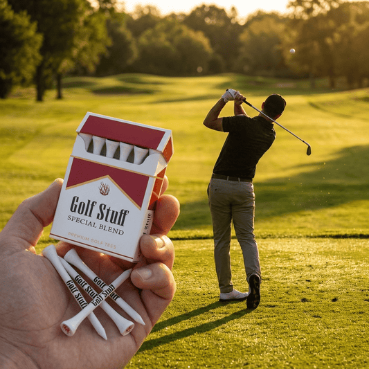 Plastic Golf Tees in Assorted Heights for Tee Shots and Driving Practice