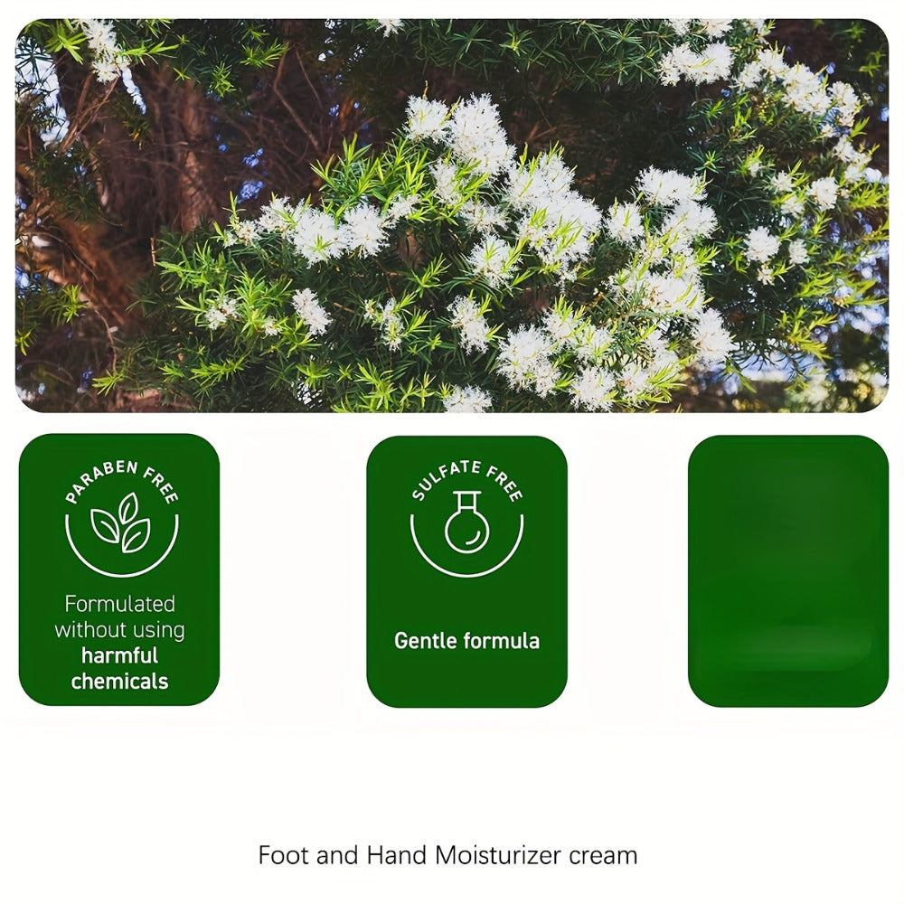 Foot Cream for Dry Cracked Heels & Hand Moisturizer — Natural Plant Extract Deep Nourishing Moisturizing Skin Care Cream for Women, Non-Greasy Fast-Absorbing Formula, Gift for Mom (150ml / 5.07oz)