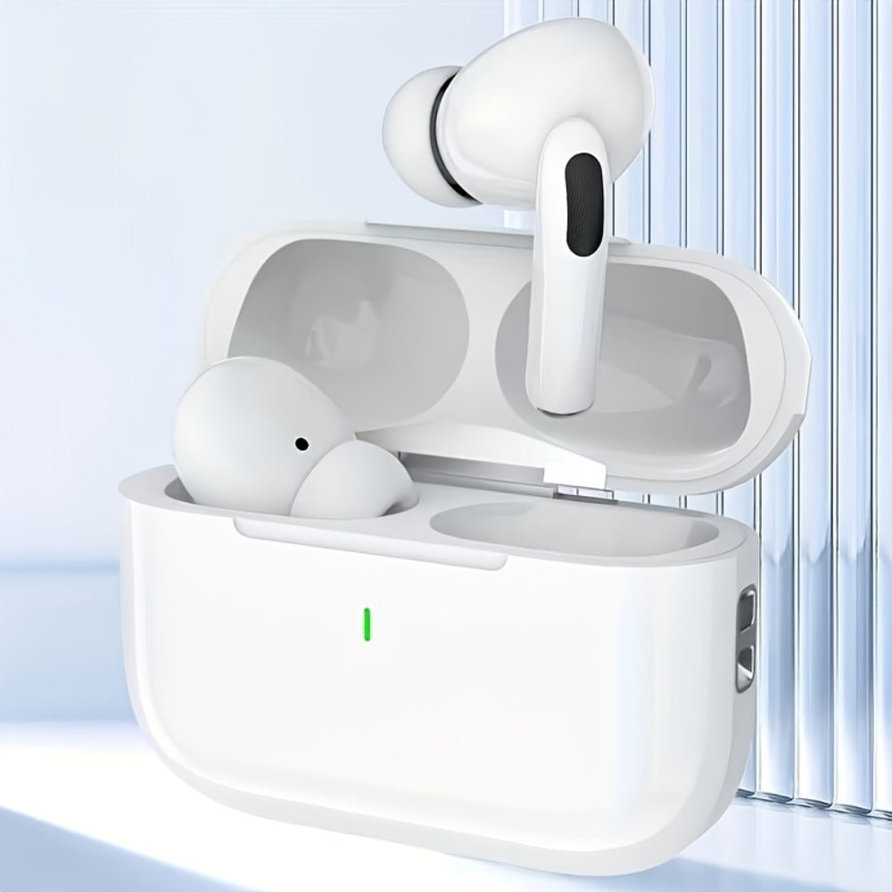 3-in-1 Wireless Earbuds Standard Translation Screen Model In-Ear Earphones Charging Case HD Calling Long Battery Life Ergonomic Compact Lightweight for Learning Study Travel Daily Use