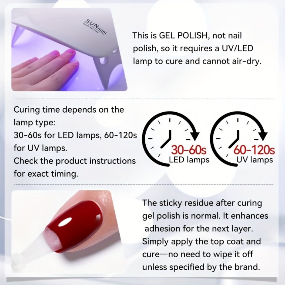 Snow Jelly Shimmer Gel Nail Polish 2pcs BORN PRETTY Semi-Permanent Soak-Off LED UV Gel Varnish Nude Pink White Glitter Long-Lasting Chip-Resistant Salon-Quality Manicure 0.34oz Each