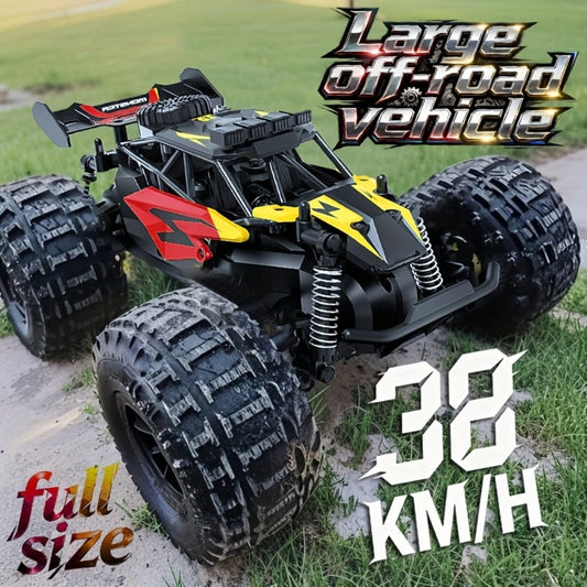 High Speed RC Off-Road Truck, 50 km/h 2.4G Remote Control Car with All-Terrain Tires