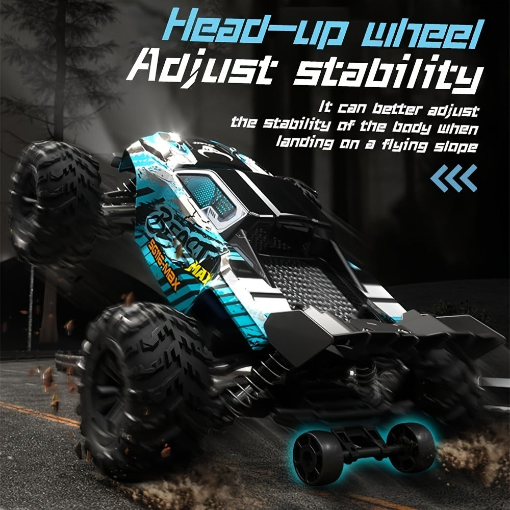 RC Off-Road Car 1:18 Scale 4WD, 35+ KM/H Hobby Grade 2.4GHz Remote Control Truck, Blue or Red