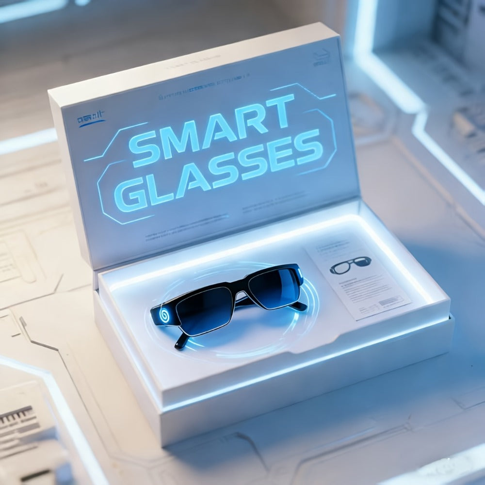 Photochromic Smart Sunglasses AI Real-Time Translation - Bluetooth Music & Calling, Conference Simultaneous Interpreter, Video Recording, Color-Changing Lenses, Advanced & Standard Styles 2026