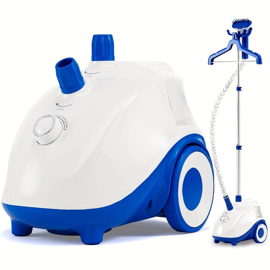 Standing Garment Steamer 1500W with 1.8 L Tank, Wheels and 45-Second Heat-Up