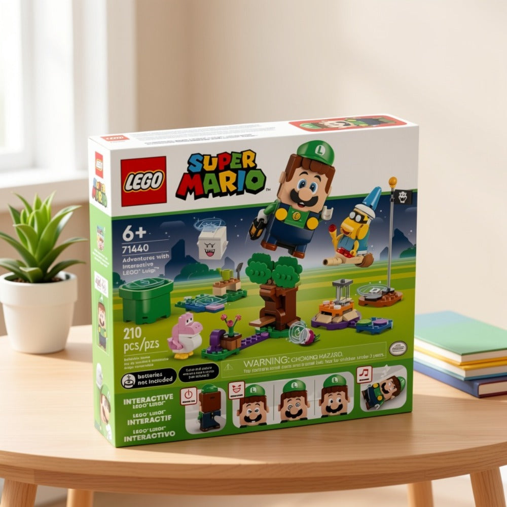 LEGO Super Mario 71440 Adventures with Interactive LEGO Luigi Starter Course