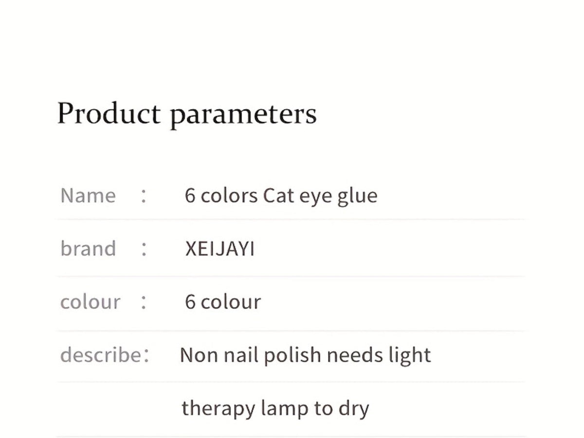 Dopamine Cat Eye Gel Polish Set 6 Colors Magnetic Shiny Glossy UV LED Nail Art Kit with Photo Frame Bottle for Salon DIY Manicure Spring Summer Vibrant Reflective Long Lasting Nail Design